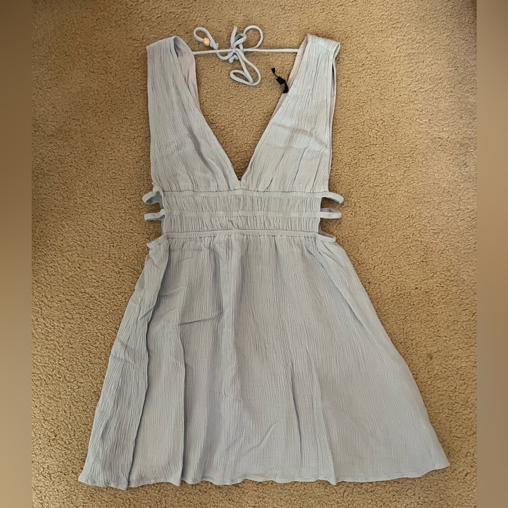 Blue sundress